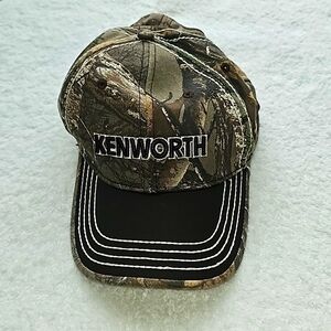 RealTree Camo Kenworth Baseball Hat, New, Unisex